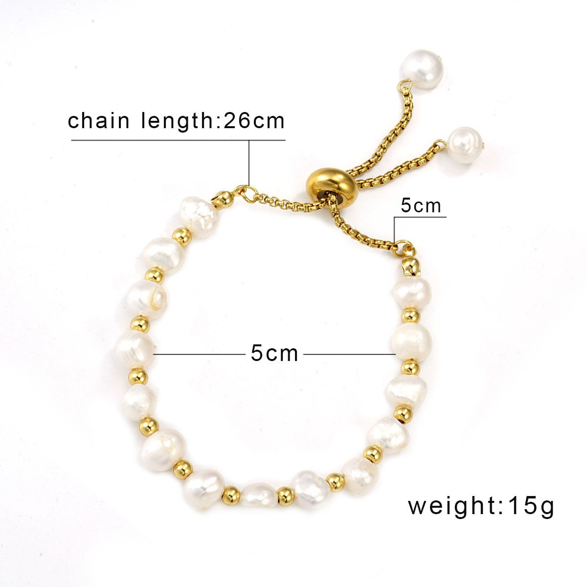 Irregular Pearl Bracelet